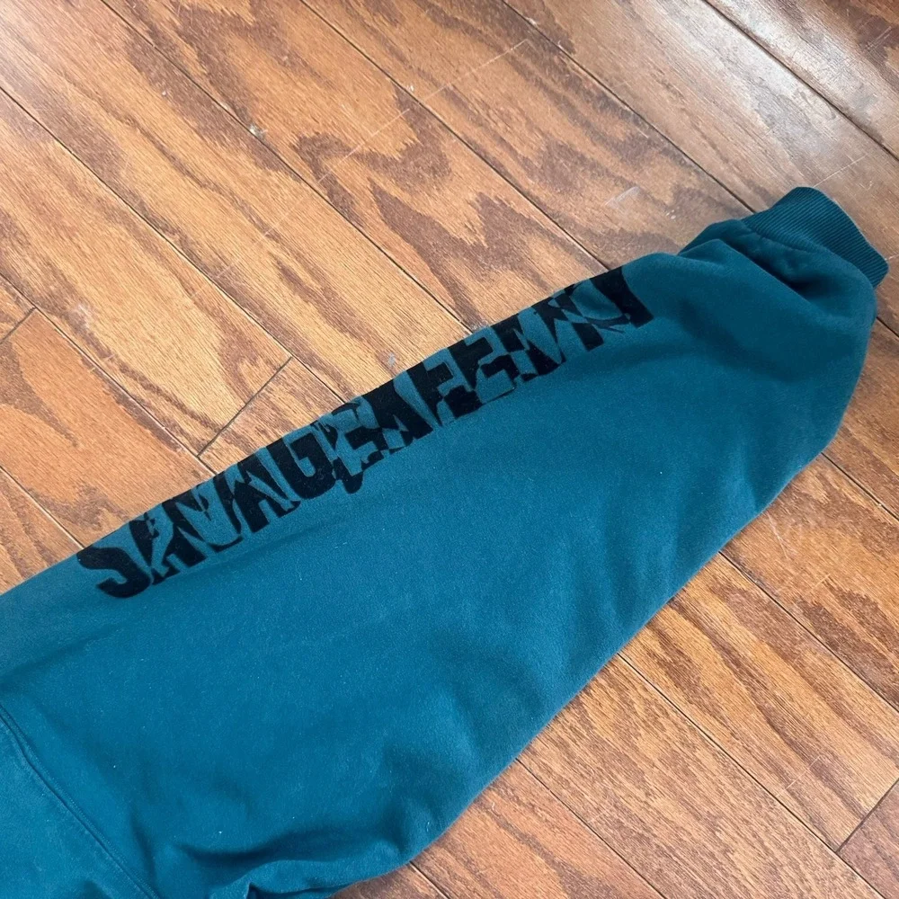 Savage x Fenty Forever Savage Hooded One Piece‎ Sweatsuit small 4-6 Green